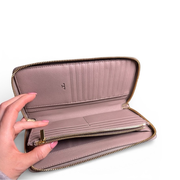 Tory Burch Taupe Wristlet - Picture 5 of 8